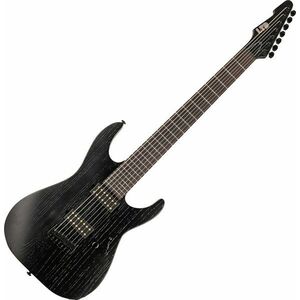 ESP LTD AW-7 Baritone Alex Wade Open Grain Black Chitară electrică imagine