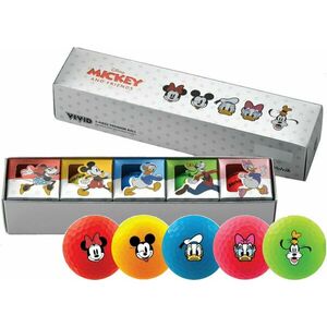 Volvik Vivid Disney 5 Pack Mickey and Friends Minge de golf imagine