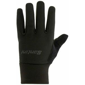 Santini Colore Winter Gloves Nero XL Mănuși ciclism imagine