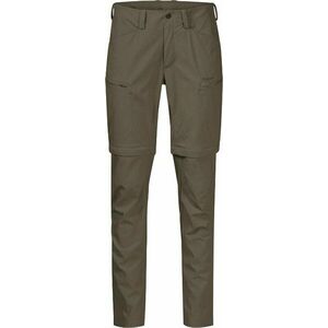 Bergans Utne ZipOff Women Green Mud/Dark Green Mud S Pantaloni imagine