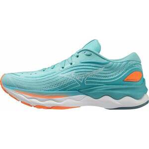 Mizuno Wave Skyrise 4 Antigua Sand/White/Light Orange 41 Pantofi de alergare pe șosea imagine