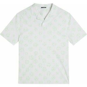 J.Lindeberg Resort Regular Fit Shirt Print White Sphere Dot 2XL Tricou polo imagine