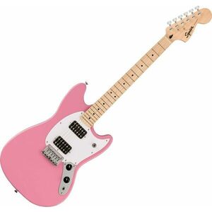 Fender Squier Sonic Mustang HH MN Flash Pink Chitară electrică imagine