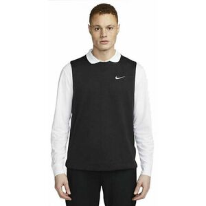 Nike Dri-Fit Tour Golf Gilet Black/White S Hanorac imagine