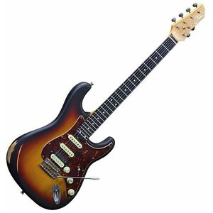 Eko guitars Aire Relic Sunburst Chitară electrică imagine