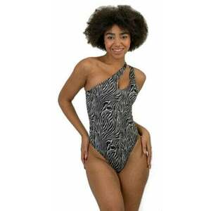 Nebbia Fortaleza Monokini - Zebra Zebra White S Costume Baie Femei imagine