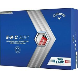 Callaway ERC Soft 2023 White 360 Fade Minge de golf imagine