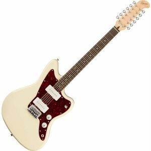 Fender Squier Paranormal Jazzmaster XII Olympic White Chitară electrică imagine