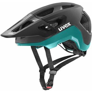 UVEX React Black/Teal Matt 56-59 Cască bicicletă imagine