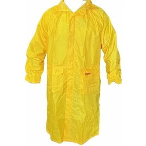 Lalizas Raincoat With Hood Pelerina de ploaie Yellow 3XL imagine