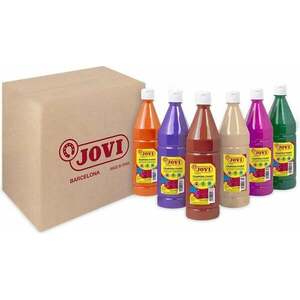 Jovi 511/6B Un set de vopsele tempera 6 x 1000 ml imagine