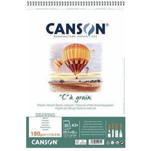 Canson Sp Càgrain Carnete de Schițe A3 180 g White imagine