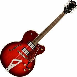 Gretsch G2420 Streamliner Hollow Body LRL Claret Burst Chitară semi-acustică imagine