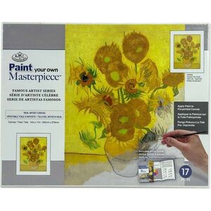 Royal & Langnickel Picturi pe numere Famous Artist Series - Sunflowers imagine