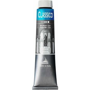 Maimeri Classico Vopsea cu ulei Primary Blue Cyan 200 ml 1 buc imagine