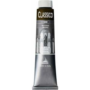 Maimeri Classico Vopsea cu ulei Mars Black 200 ml 1 buc imagine