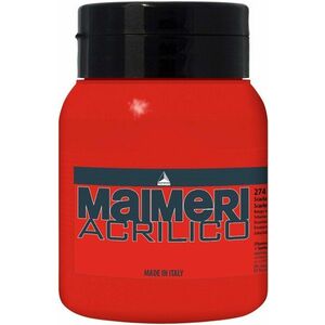 Maimeri Acrilico Vopsea acrilică Scarlet 274 500 ml 1 buc imagine