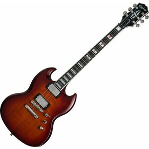 Epiphone SG Prophecy Aged Bengal Tiger Burst Chitară electrică imagine