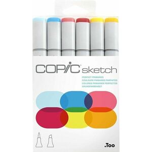 Copic Sketch Refill cerneală Perfect Primaries 6 buc imagine