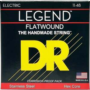 DR Strings Legend Flatwound Light 11-48 Corzi chitare electrice imagine