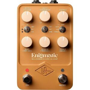 Universal Audio UAFX Enigmatic '82 Overdrive Amplficator pentru chitară imagine