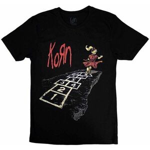 Korn Tricou Follow The Leader Hopscotch Unisex Black XL imagine