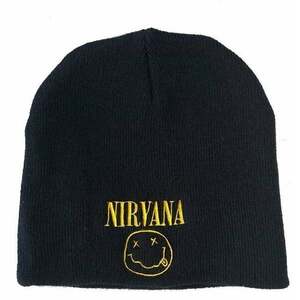 Nirvana Căciula Face Logo Black imagine