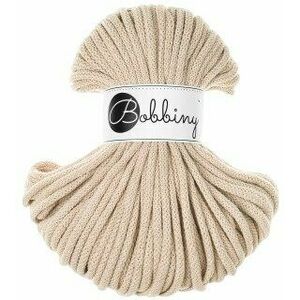 Bobbiny Premium 5 mm 100 m Warm Beige Șnur imagine