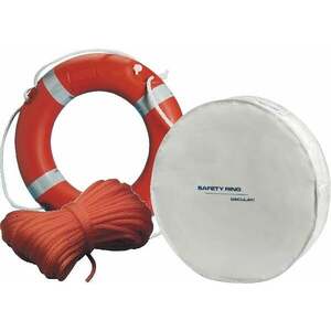 Osculati Ring Lifebuoy + Rope + Cover SET White Echipament de salvare imagine