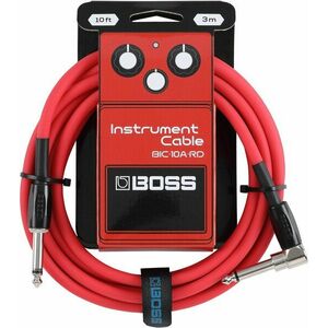 Boss BIC-10A-RD 10ft Drept - Oblic Cablu de instrument imagine