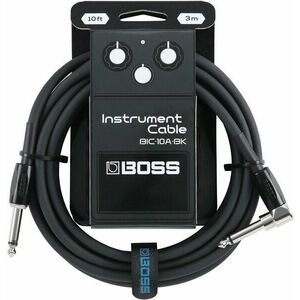 Boss BIC-10A-BK 10ft Drept - Oblic Cablu de instrument imagine