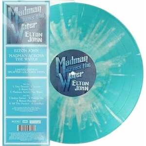 Elton John - Madman Across The Water (Light Blue Splatter Coloured) (LP) imagine