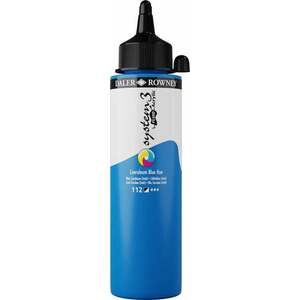 Daler Rowney System3 Vopsea acrilică Coeruleum Blue Hue 250 ml 1 buc imagine