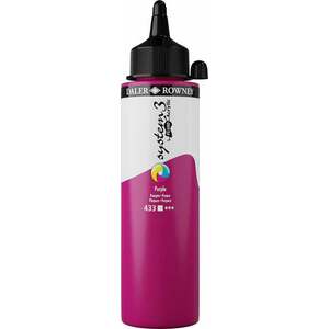 Daler Rowney System3 Vopsea acrilică Purple 250 ml 1 buc imagine