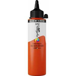 Daler Rowney System3 Vopsea acrilică Cadmium Orange Hue 250 ml 1 buc imagine