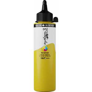 Daler Rowney System3 Vopsea acrilică Pale Gold Imitation 250 ml 1 buc imagine