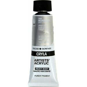 Daler Rowney Cryla Artists’ Vopsea acrilică Silver 75 ml 1 buc imagine