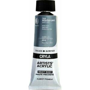 Daler Rowney Cryla Artists’ Vopsea acrilică Pewter 75 ml 1 buc imagine