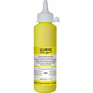 Lukas Cryl Liquid Vopsea acrilică Lemon Yellow (Primary) 250 ml 1 buc imagine