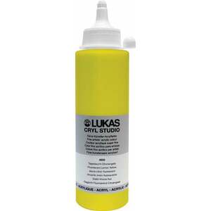 Lukas Cryl Studio Vopsea acrilică Fluorescent Lemon Yellow 250 ml 1 buc imagine