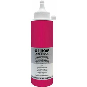 Lukas Cryl Studio Vopsea acrilică Fluorescent Magenta 250 ml 1 buc imagine