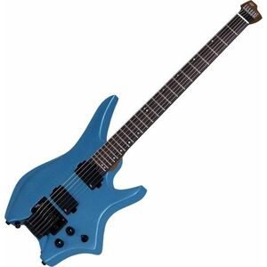 HILS Guitars HN5 NEXT Emerald Blue Metallic Chitară Headless imagine