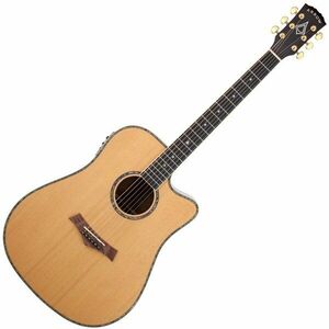 Arrow Platinum D CE Natural Chitară electro-acustică Dreadnought imagine