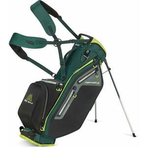 Big Max Dri Lite Feather 2 Sac de golf cu stativ Forest Green/Black/Lime imagine