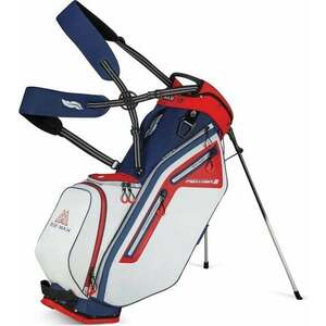 Big Max Dri Lite Feather 2 Sac de golf cu stativ Steel Blue/Red/White imagine