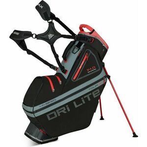 Big Max Dri Lite Hybrid Tour 2 Sac de golf cu stativ Black/Charcoal/Red imagine