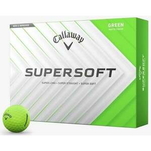 Callaway Supersoft 2025 Matte Green Basic Minge de golf imagine