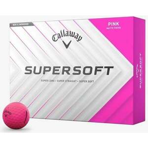 Callaway Supersoft 2025 Matte Pink Basic Minge de golf imagine