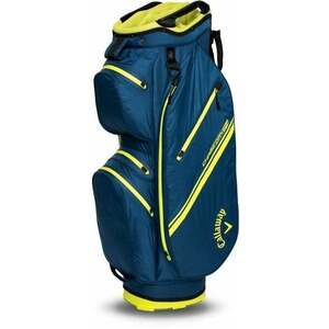 Callaway Chase 14 Dry Navy/Fluo Yellow Sac de golf pentru cărucior imagine