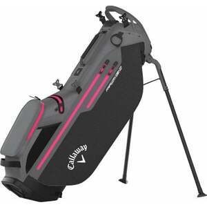 Callaway Fairway C HD Sac de golf cu stativ Black/Charcoal/Pink imagine